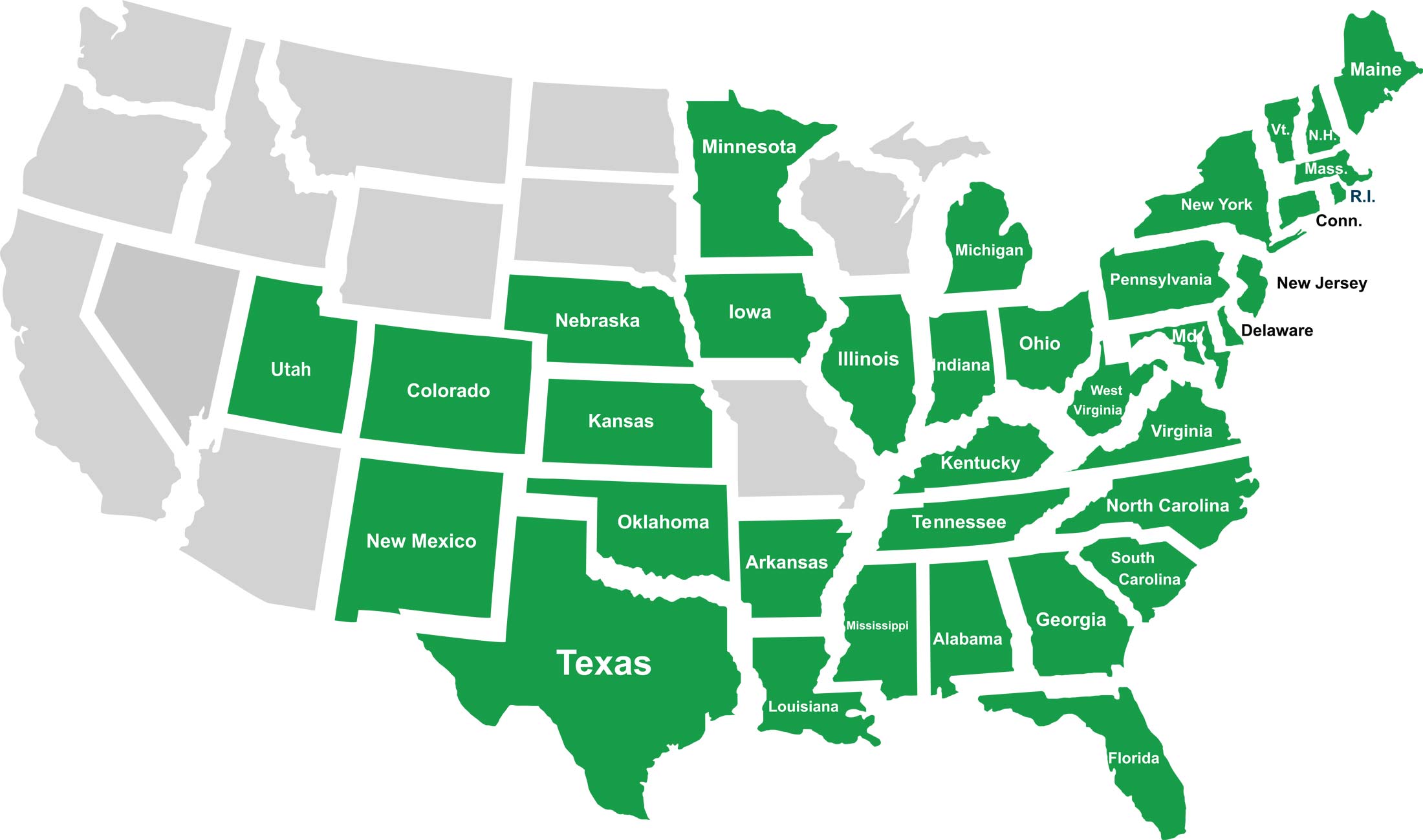 PrimoHoagies - Available Territories